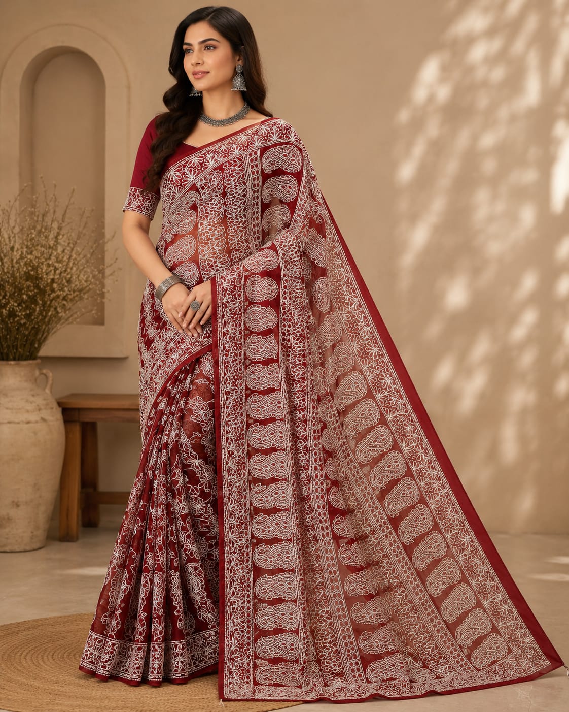 Chikankari Sarees